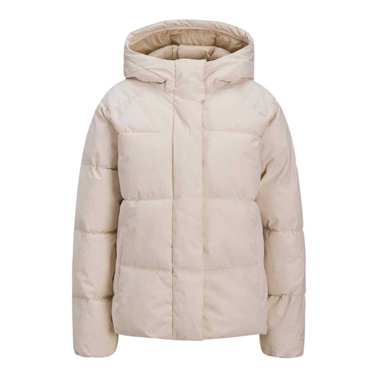 Moonbeam - Front - JJXX Womens-Ladies Global Hooded Regular Puffer Jacket