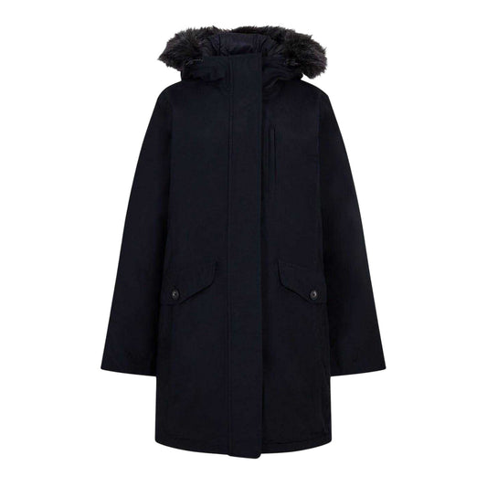 Black - Front - Timberland Womens-Ladies Waterproof Parka