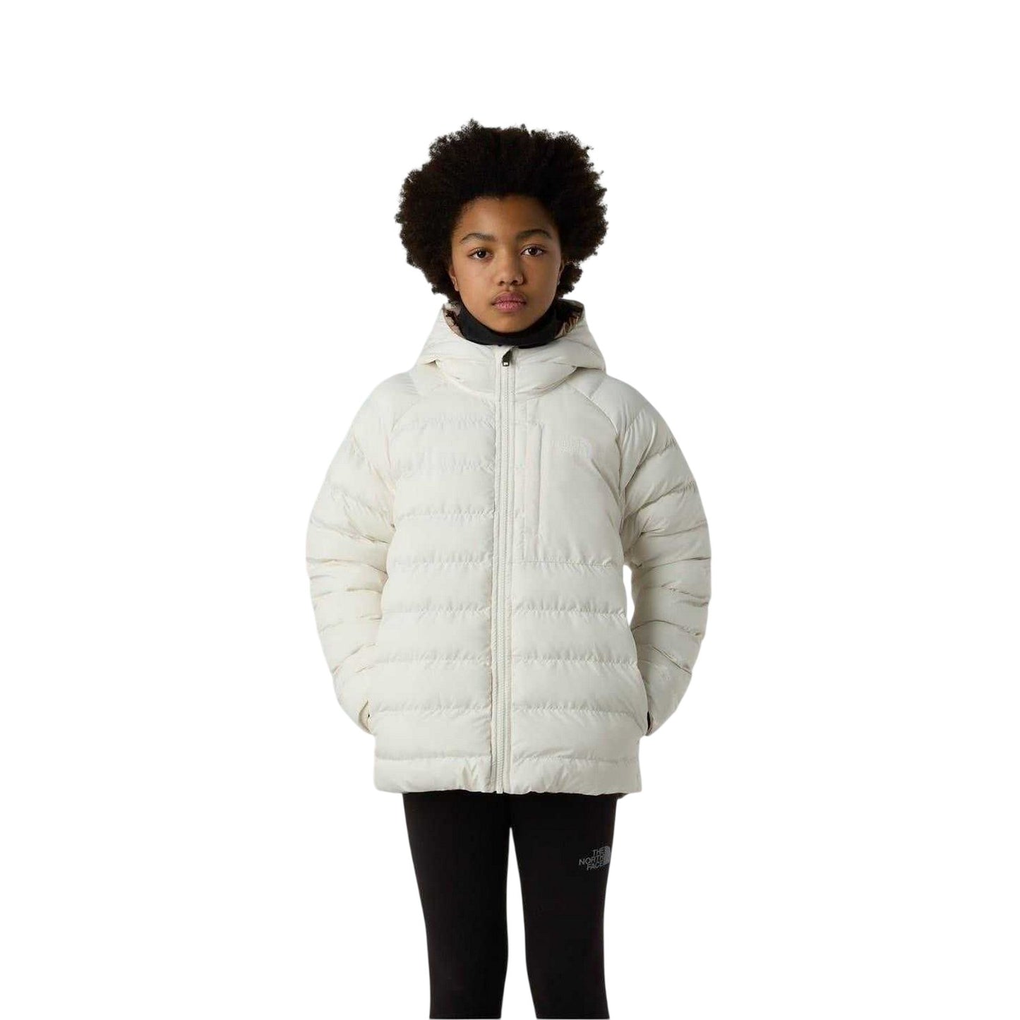 White-Dune - Lifestyle - The North Face Childrens-Kids Perrito Puffer Jacket