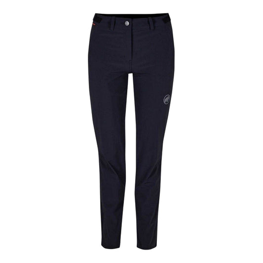 Black - Front - Mammut Womens-Ladies Runbold Tapered Hiking Trousers