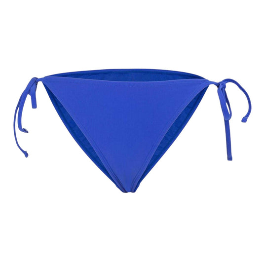 Blue - Front - SoulCal Womens-Ladies Plain Side Tie Bikini Bottoms