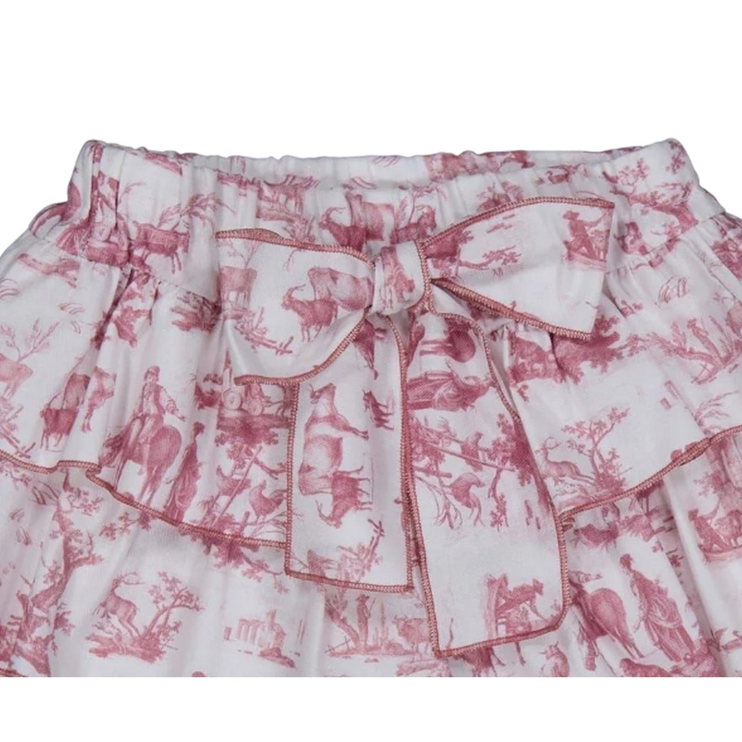 Bordeaux - Side - Phi Girls Toile Skirt