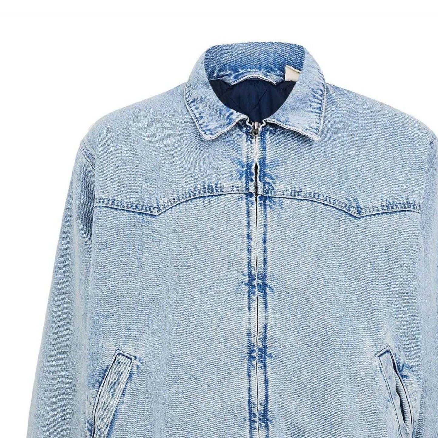 Blue - Lifestyle - Levis Mens Embarcadero Aviator Jacket