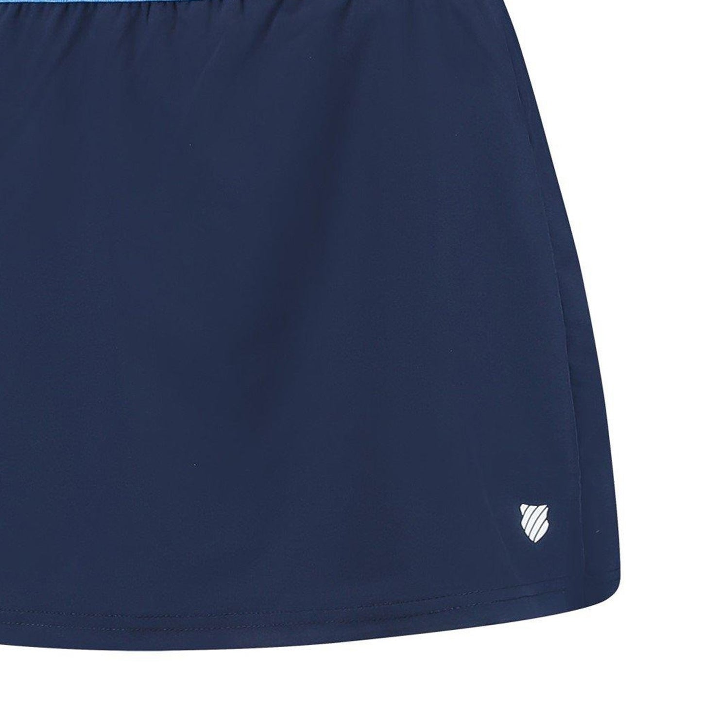 Navy - Side - K-Swiss Womens-Ladies Colour Block Tennis Skort