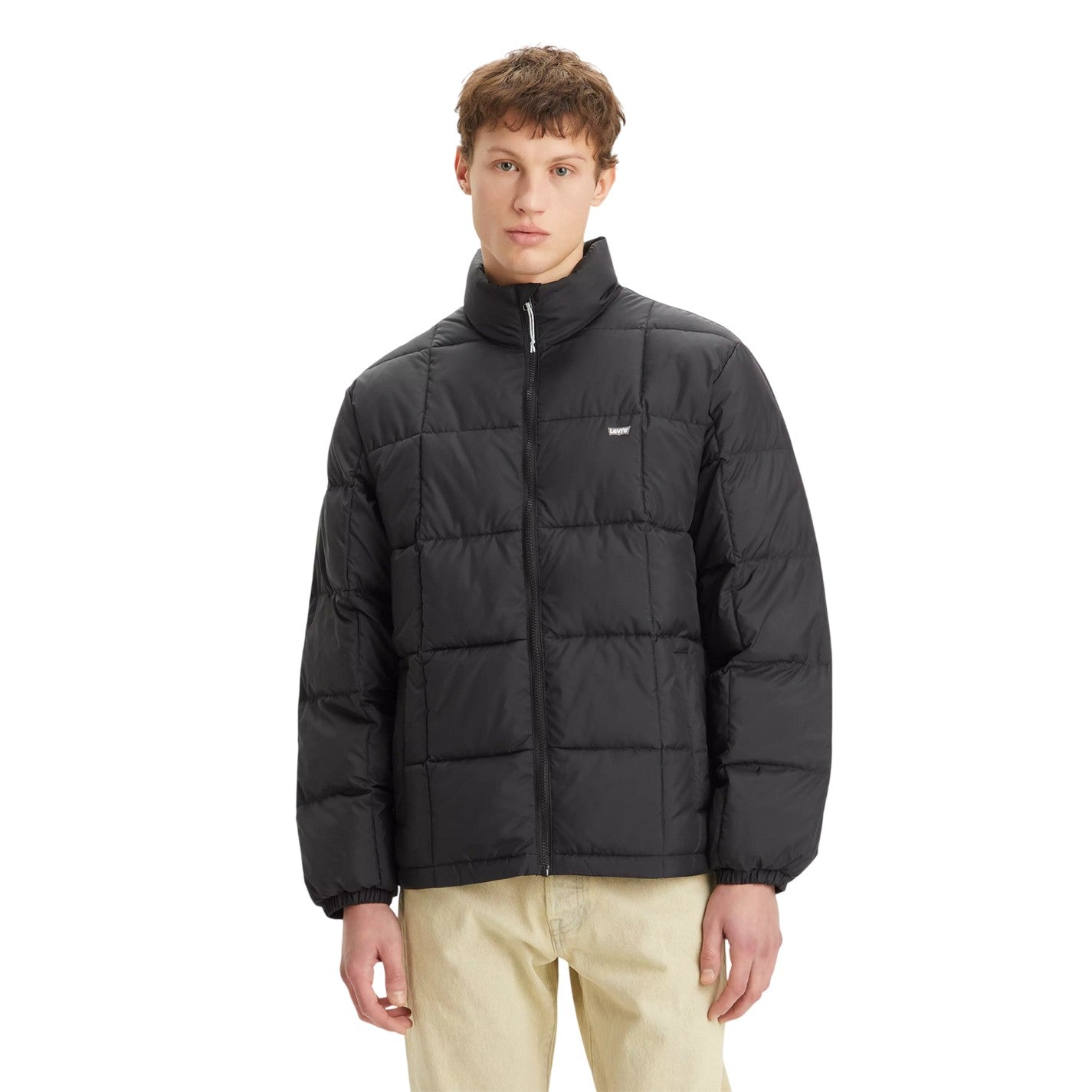 Black - Lifestyle - Levis Mens Standard Puffer Jacket