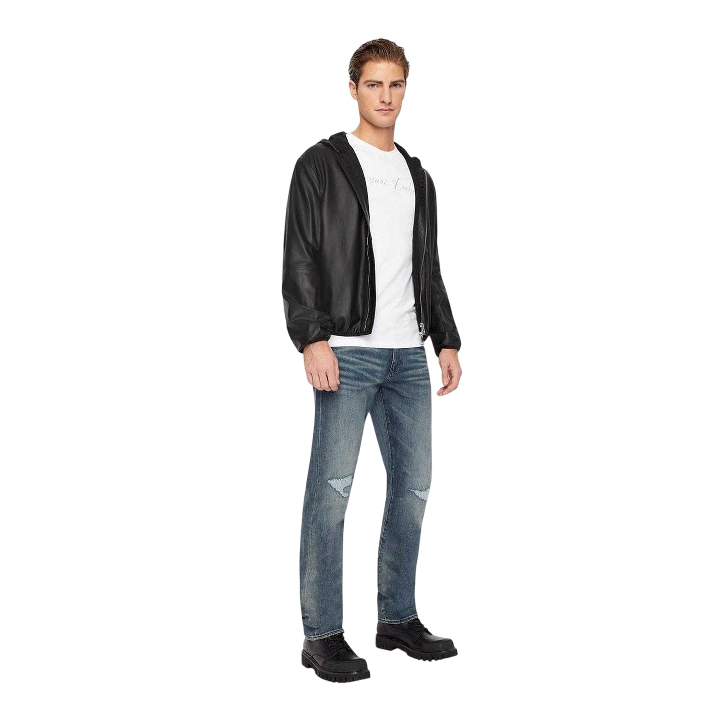 Indigo - Lifestyle - Armani Exchange Mens J13 Denim Slim Jeans
