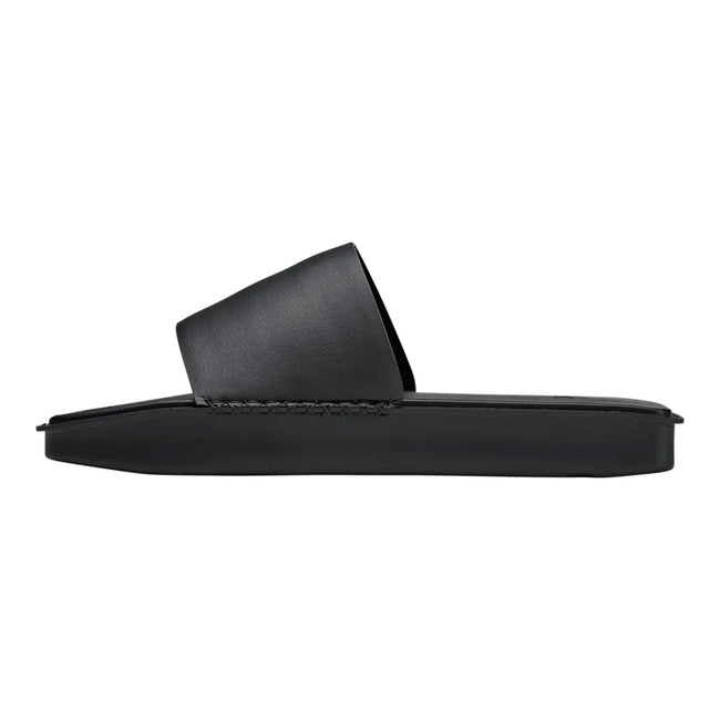 Black - Side - Y-3 Mens Water Sliders