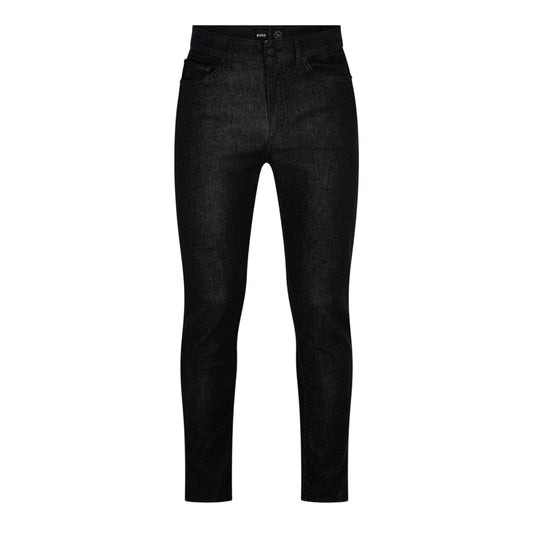 Dark Blue - Front - Boss Mens P-Taber Denim Slim Jeans