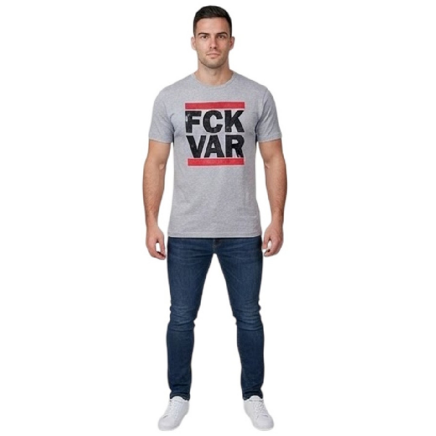 Grey - Side - AWD Mens Fck Var T-Shirt