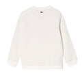 Cream - Back - Lacoste Childrens-Kids Printed Fleece Crew Neck Sweatshirt