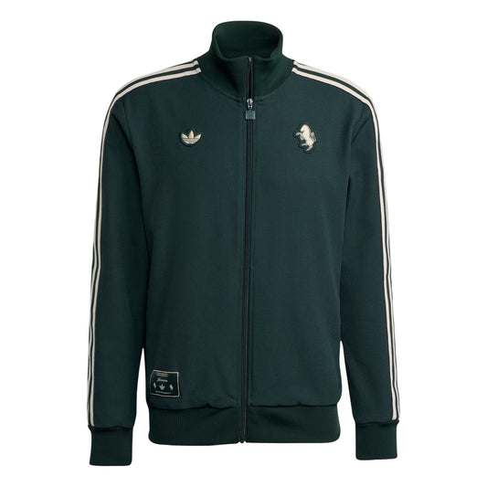 Green - Front - Adidas Mens Juventus FC Track Top