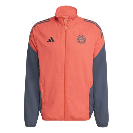 Orange - Front - Adidas Mens Tiro 25 Competition FC Bayern Munich Track Jacket