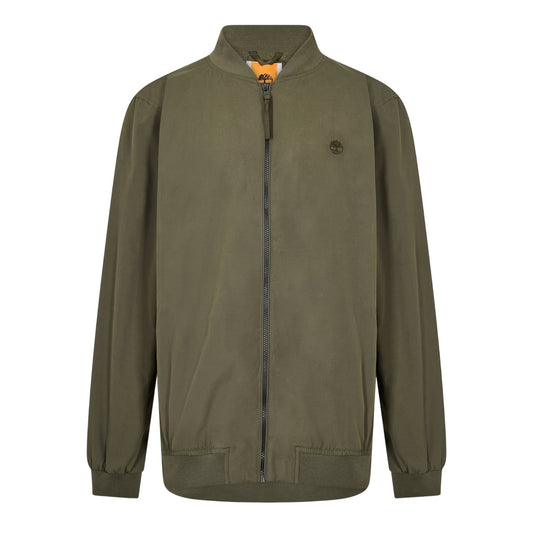 Leaf Green - Front - Timberland Mens Water Repellent Bomber Jacket