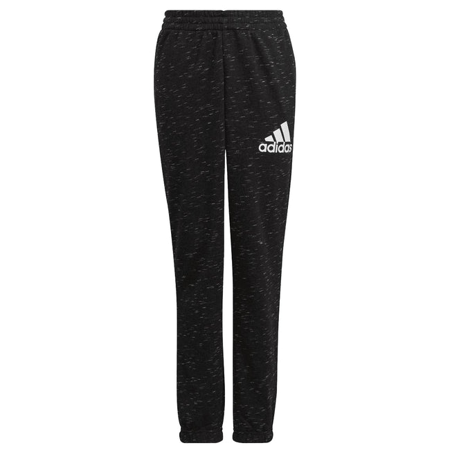 Black - Front - Adidas Childrens-Kids Future Icons Badge Of Sport Jogging Bottoms