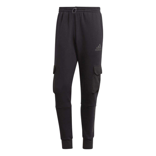 Black - Front - Adidas Mens Utility Jogging Bottoms