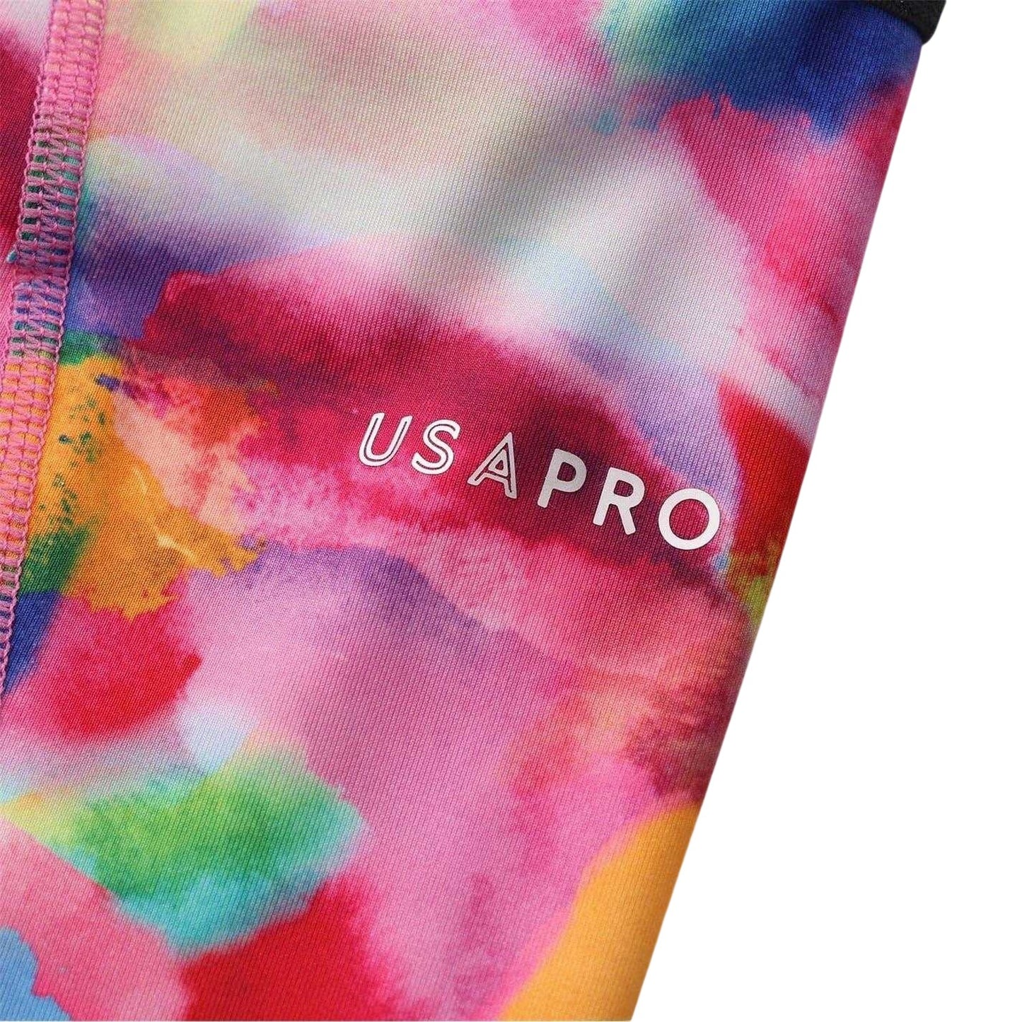 Multicoloured - Pack Shot - USA Pro Girls Pro Brush Training Leggings