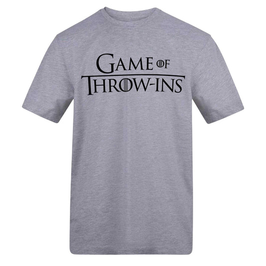 Grey - Front - Game of Thrones Unisex Adult Logo T-Shirt
