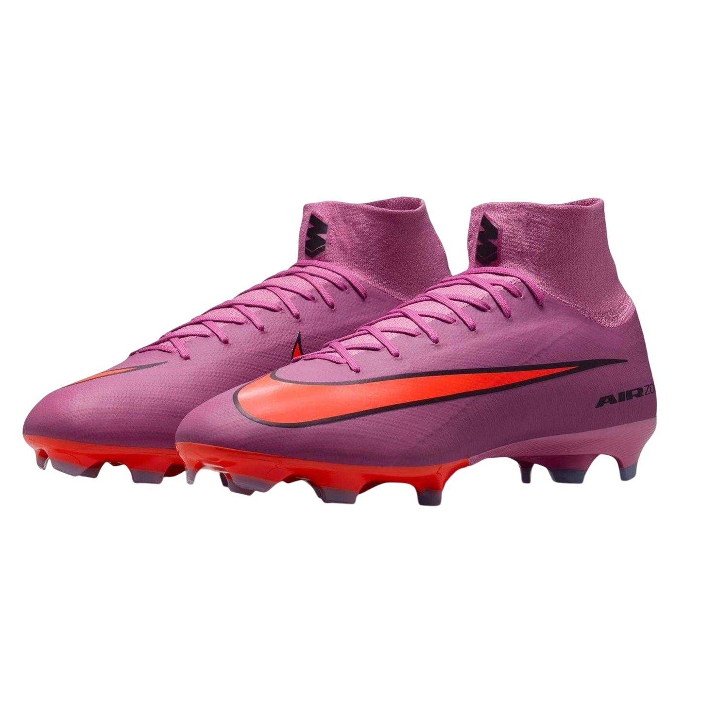 Pink-Black - Pack Shot - Nike Unisex Adult Mercurial Firm Ground Football Boots