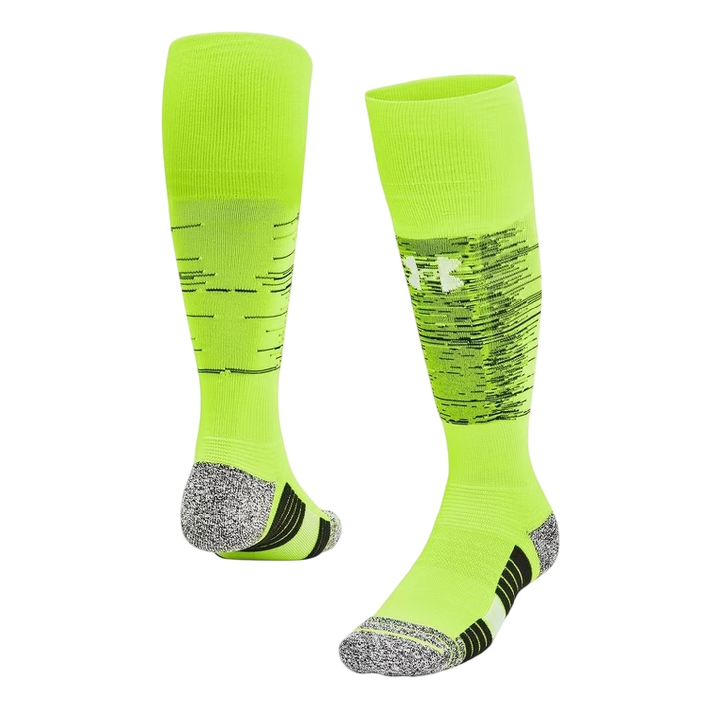 Yellow - Side - Under Armour Unisex Adult Magnetico Ombre Socks