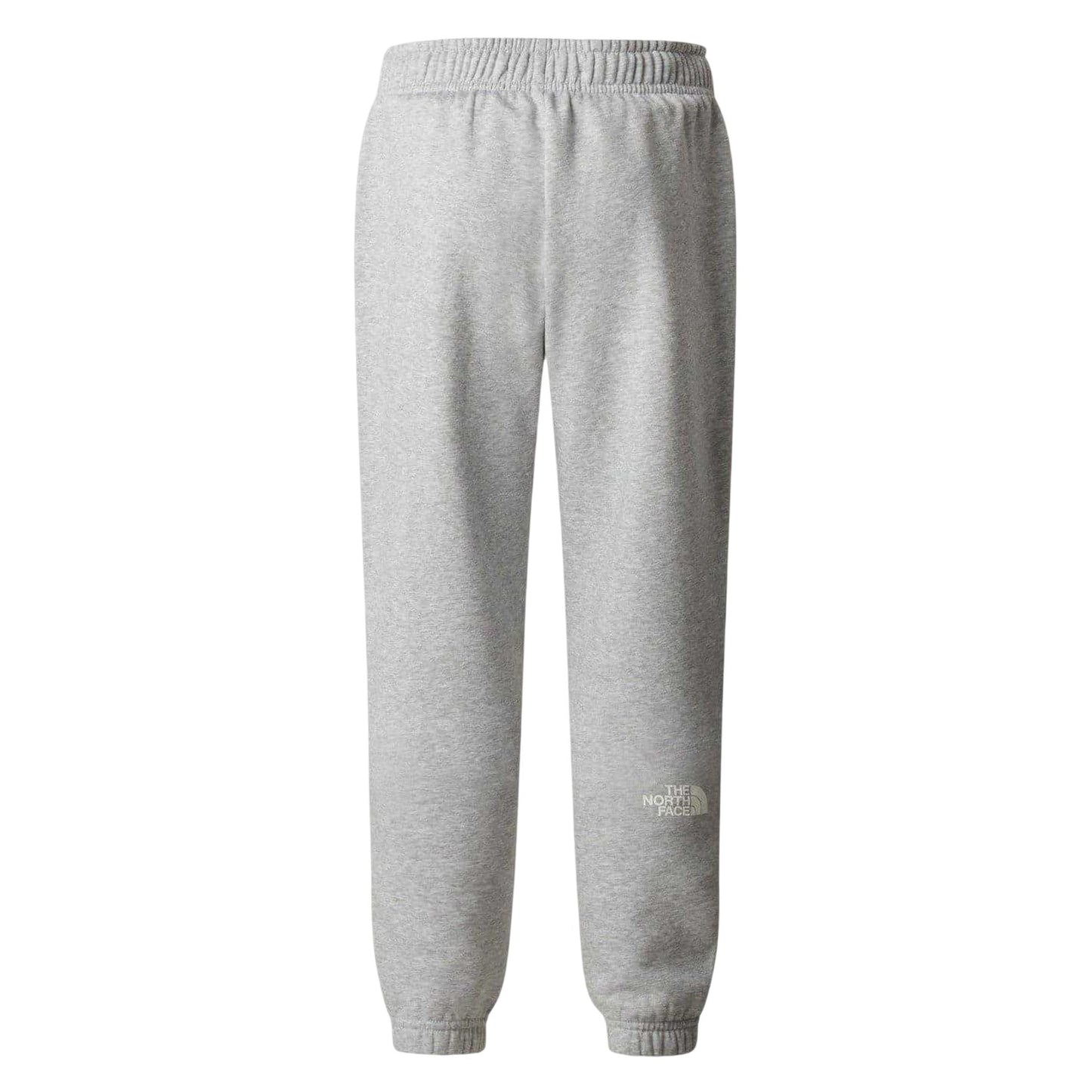 Grey Heather - Back - The North Face Childrens-Kids Fleece Tapered Jogging Bottoms