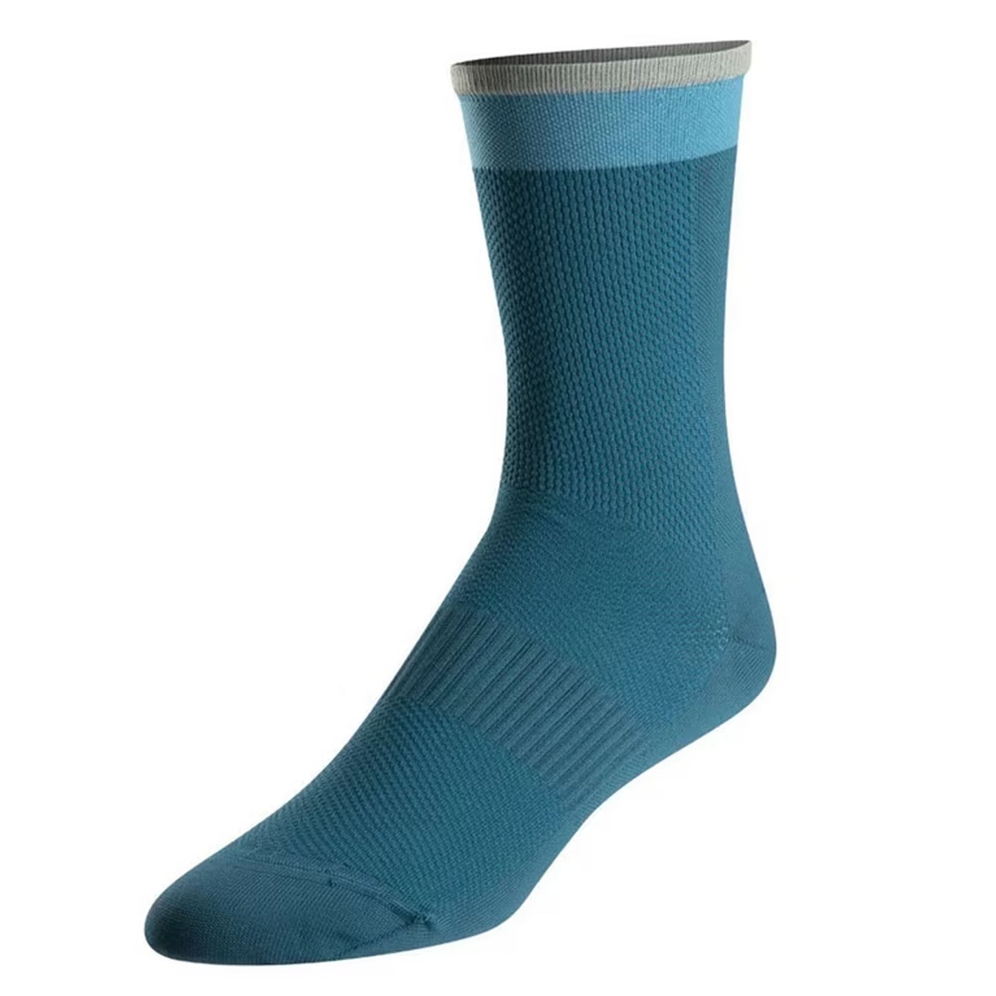 Ocean Blue - Back - Pearl Izumi Mens Elite High-Vis Cycling Crew Socks