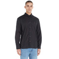 Black - Side - Tommy Hilfiger Mens Core Flex Poplin Shirt