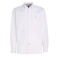 White - Front - Tommy Hilfiger Mens Core Flex Poplin Shirt