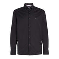 Black - Front - Tommy Hilfiger Mens Core Flex Poplin Shirt