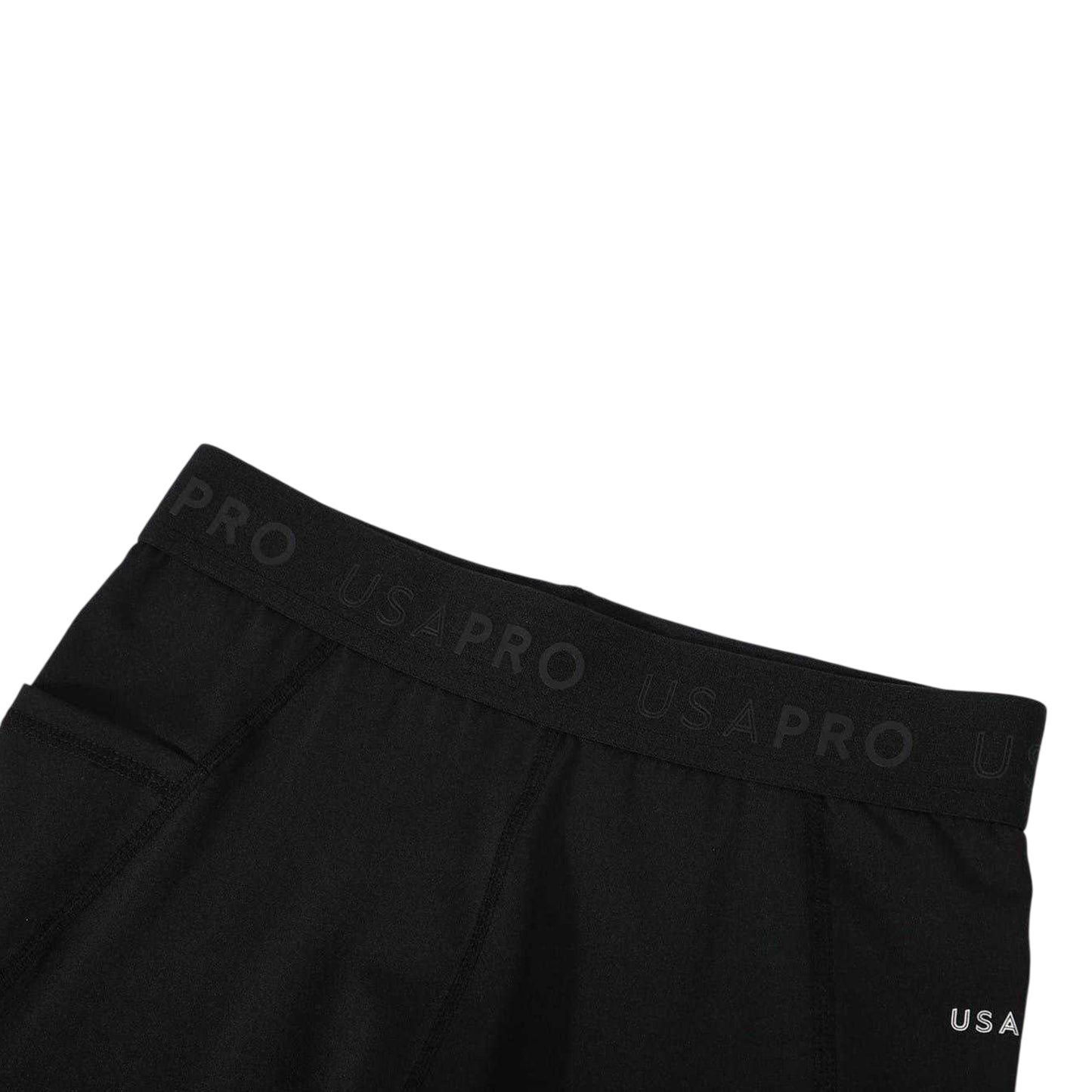 Black - Lifestyle - USA Pro Girls Regular Leggings