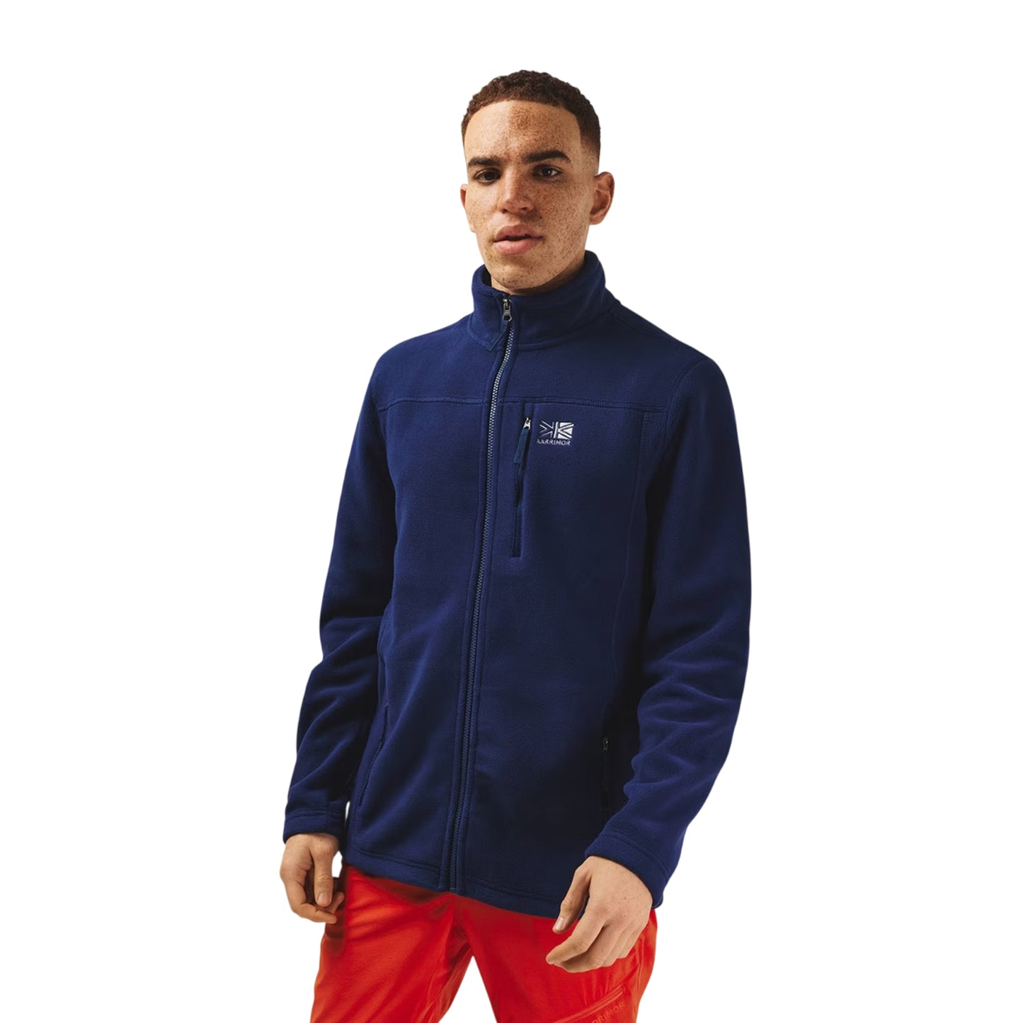 Dark Blue - Side - Karrimor Mens Lightweight Fleece Jacket