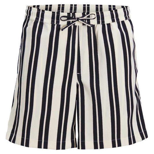 Sky Captain - Front - Jack And Jones Mens Vertical Stripe Chino Shorts