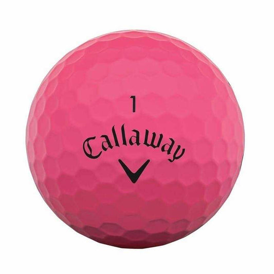 Pink - Front - Callaway Soft Golf Balls (Pack of 25)
