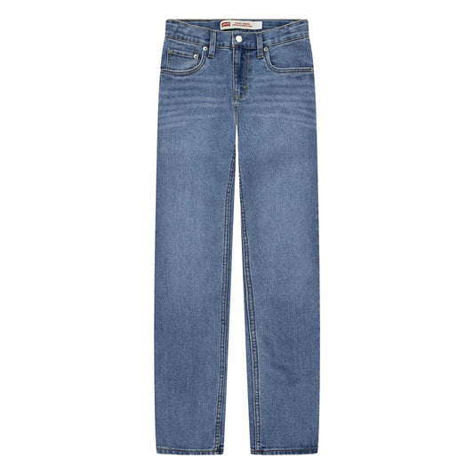 Basil Sky - Front - Levis Childrens-Kids 511 Denim Slim Jeans