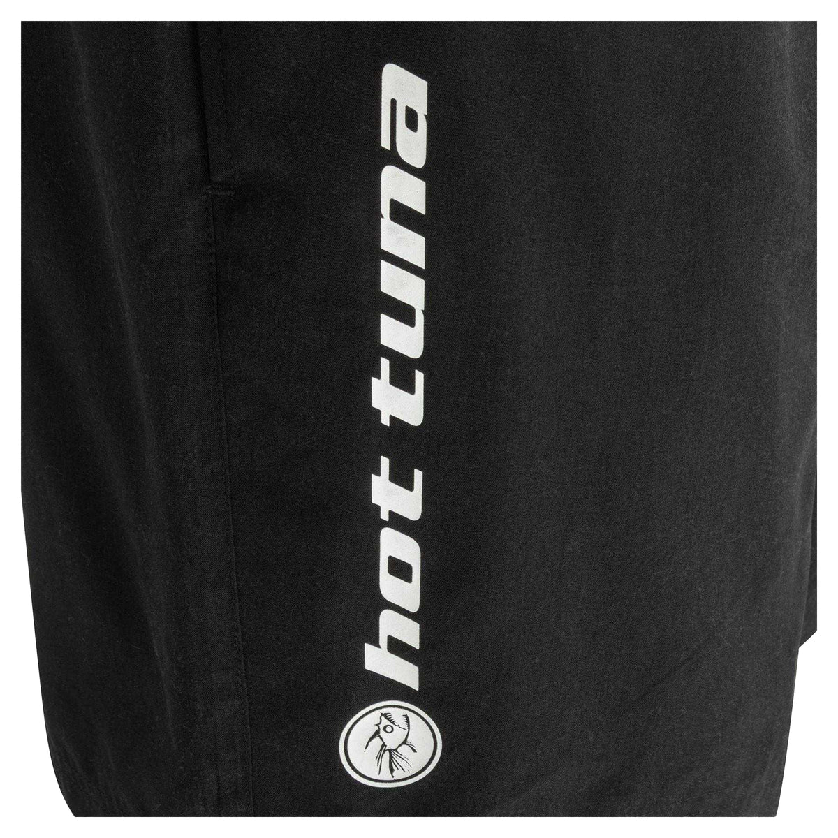 Black - Lifestyle - Hot Tuna Mens Plain Swim Shorts