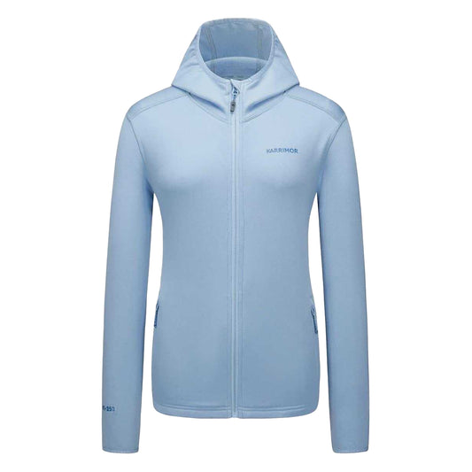 Blue - Front - Karrimor Womens-Ladies Helium Athletic Fleece Jacket