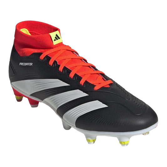 Black-White - Front - Adidas Mens Predator 24 League Football Boots