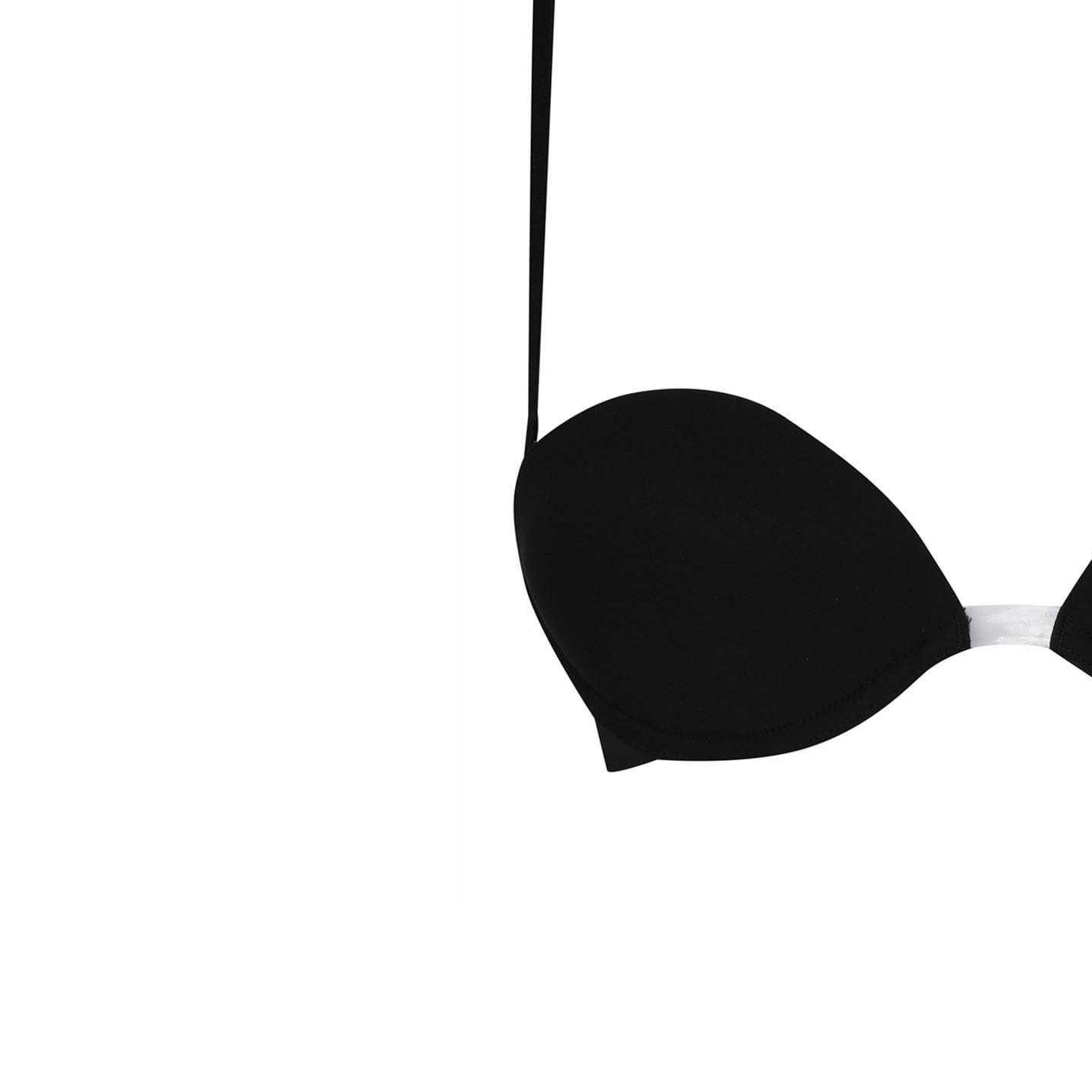 Black - Side - Wonderbra Womens-Ladies Plain Multiway Bra
