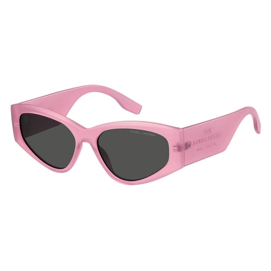 Pink - Front - Marc Jacobs Womens-Ladies Round Sunglasses