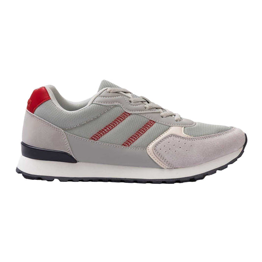 Light Grey - Front - Donnay Mens Bob Trainers