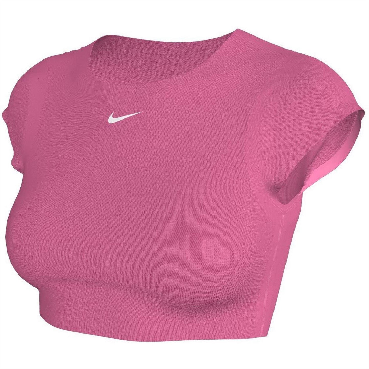 Pink Glow - Side - Nike Womens-Ladies Performance Bikini Top