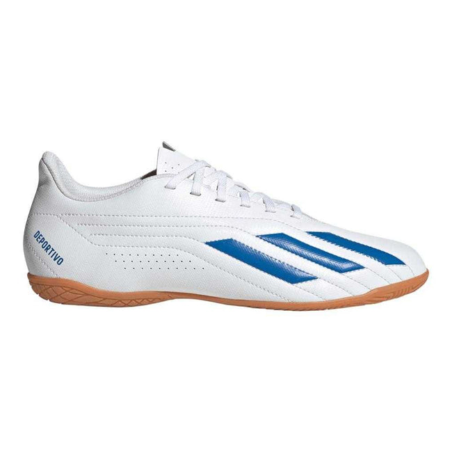 White - Lifestyle - Adidas Mens Deportivo II Indoor Football Shoes