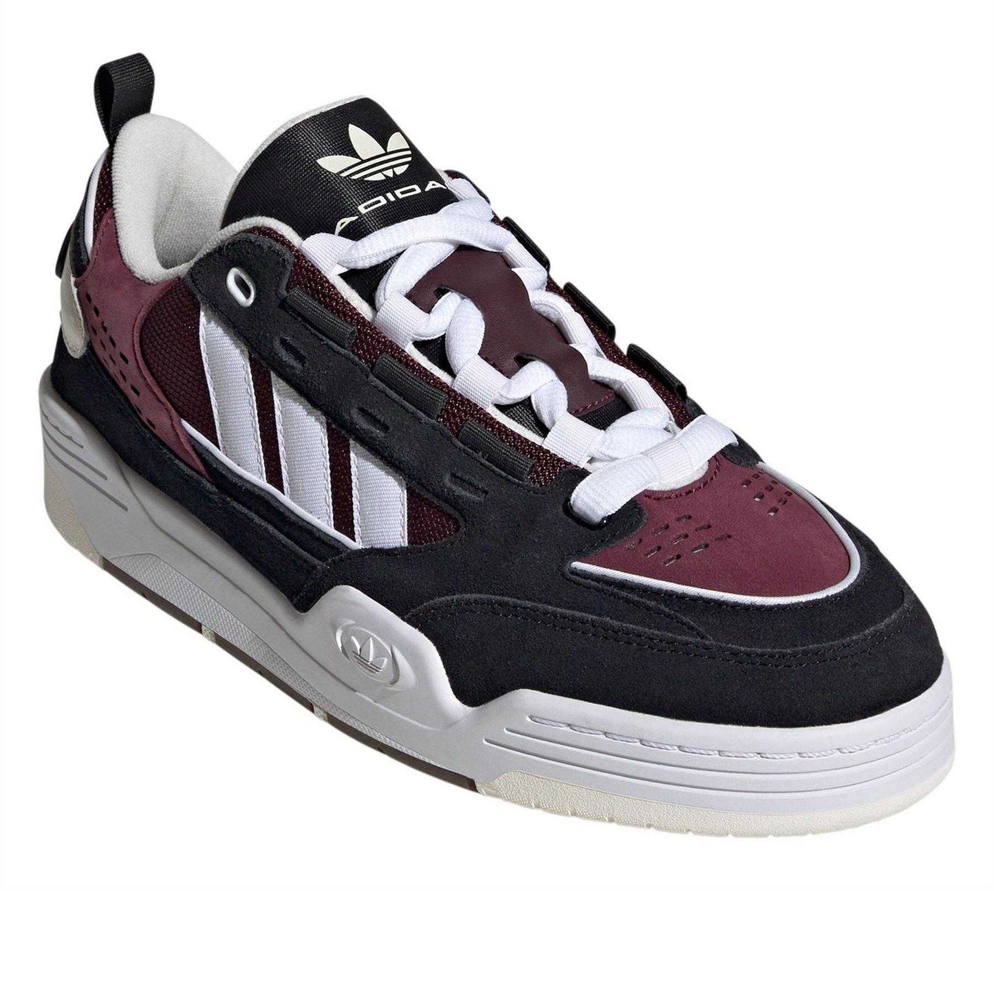 Core Black - Pack Shot - Adidas Mens Originals Adi2000 Leather Trainers