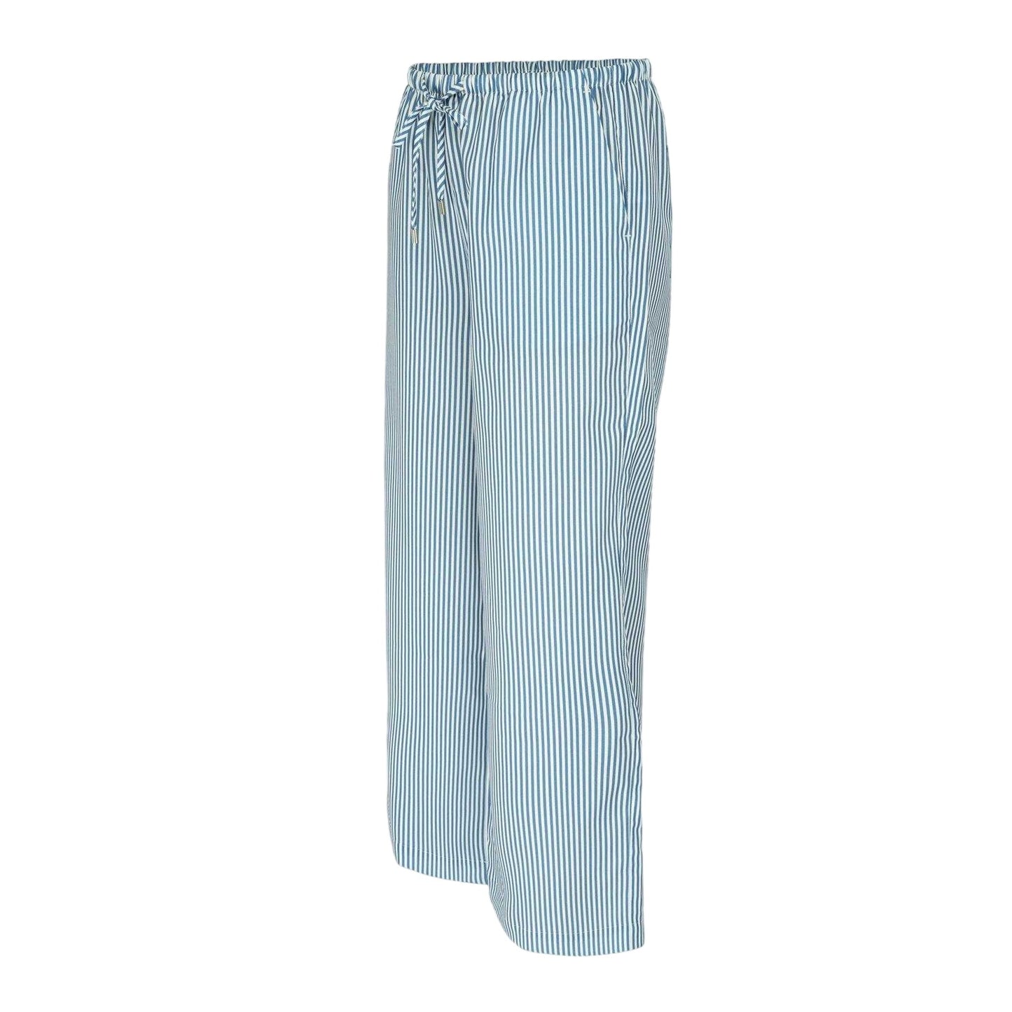 Blue - Side - SoulCal Womens-Ladies Relaxed Fit Beach Trousers