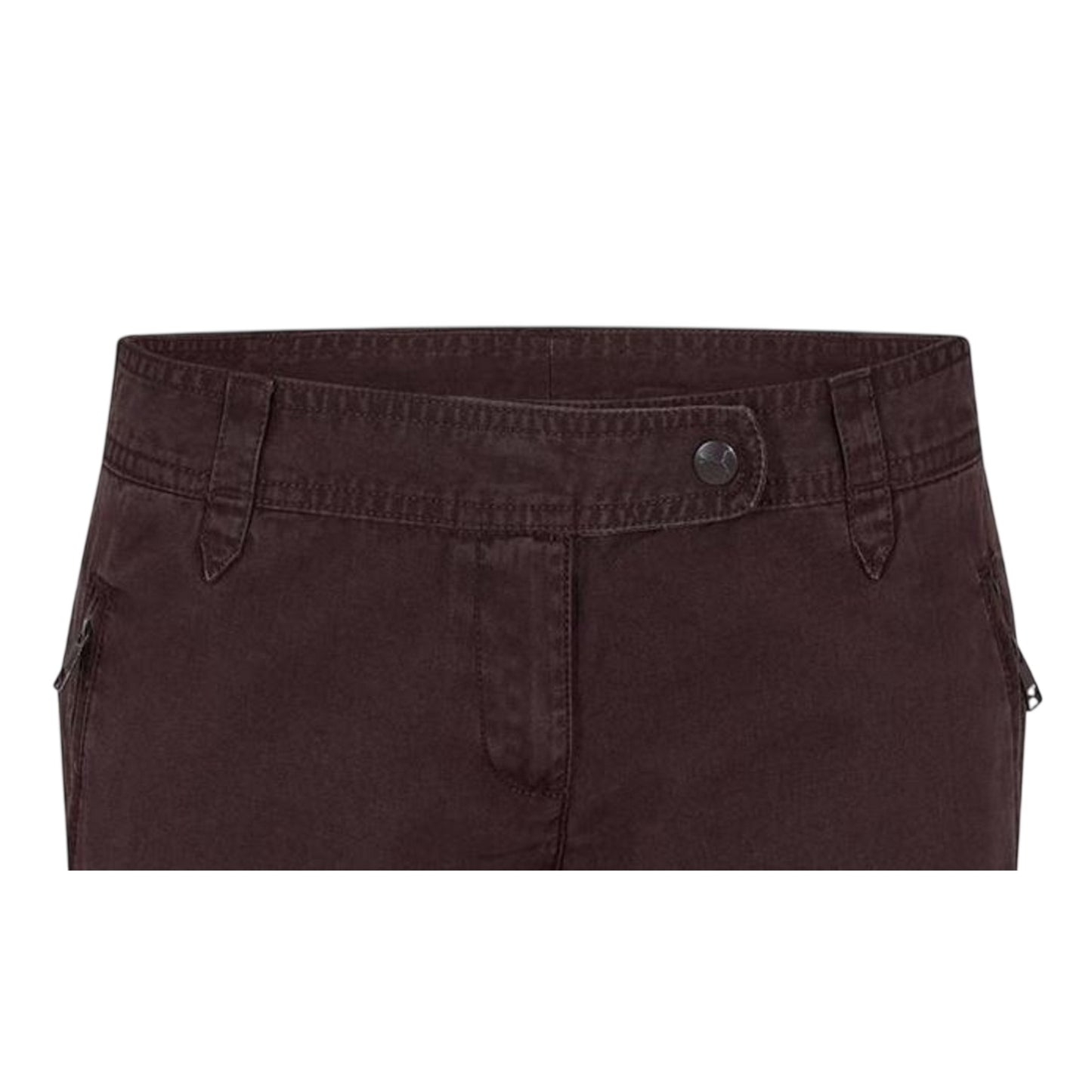 Brown - Lifestyle - Puma Womens-Ladies Straight Leg Trousers