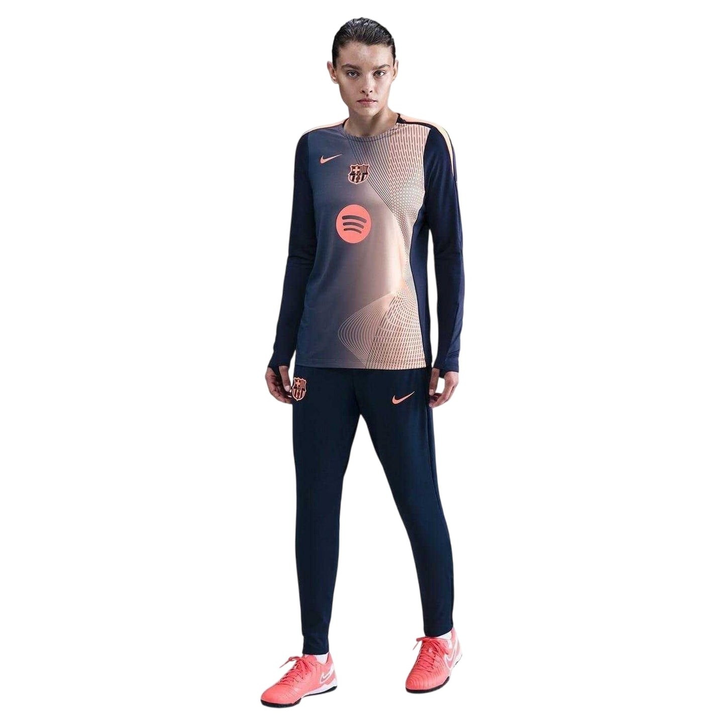Blue-Orange - Lifestyle - Nike Womens-Ladies Strike FC Barcelona Tracksuit Bottoms