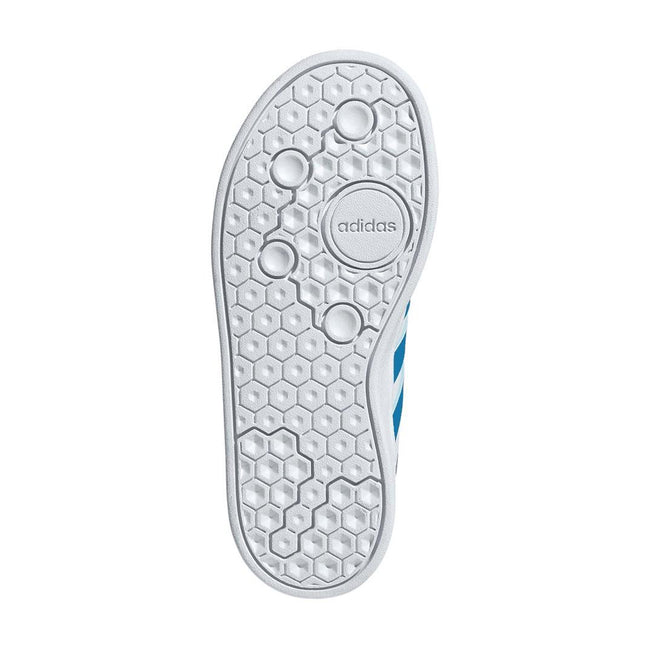 White-Blue - Lifestyle - Adidas Childrens-Kids Breaknet 2.0 Synthetic Leather Trainers