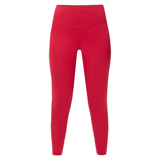 Crimson Red - Front - Sweaty Betty Womens-Ladies Twist Waist Fitted Leggings