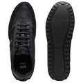 Black-White - Lifestyle - Boss Mens Parkour Leather Running Shoes