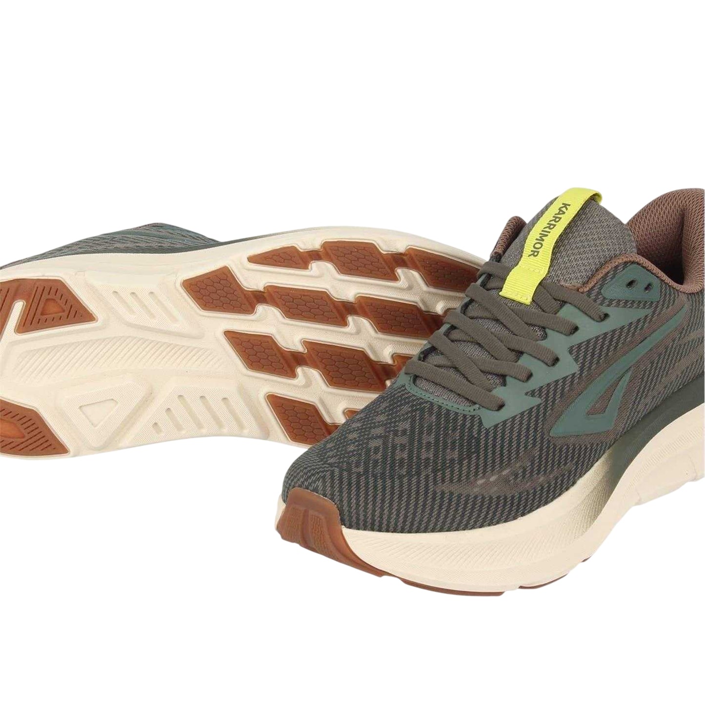 Khaki Tone - Side - Aintree Mens Aintree Athletic Cushioned Trainers