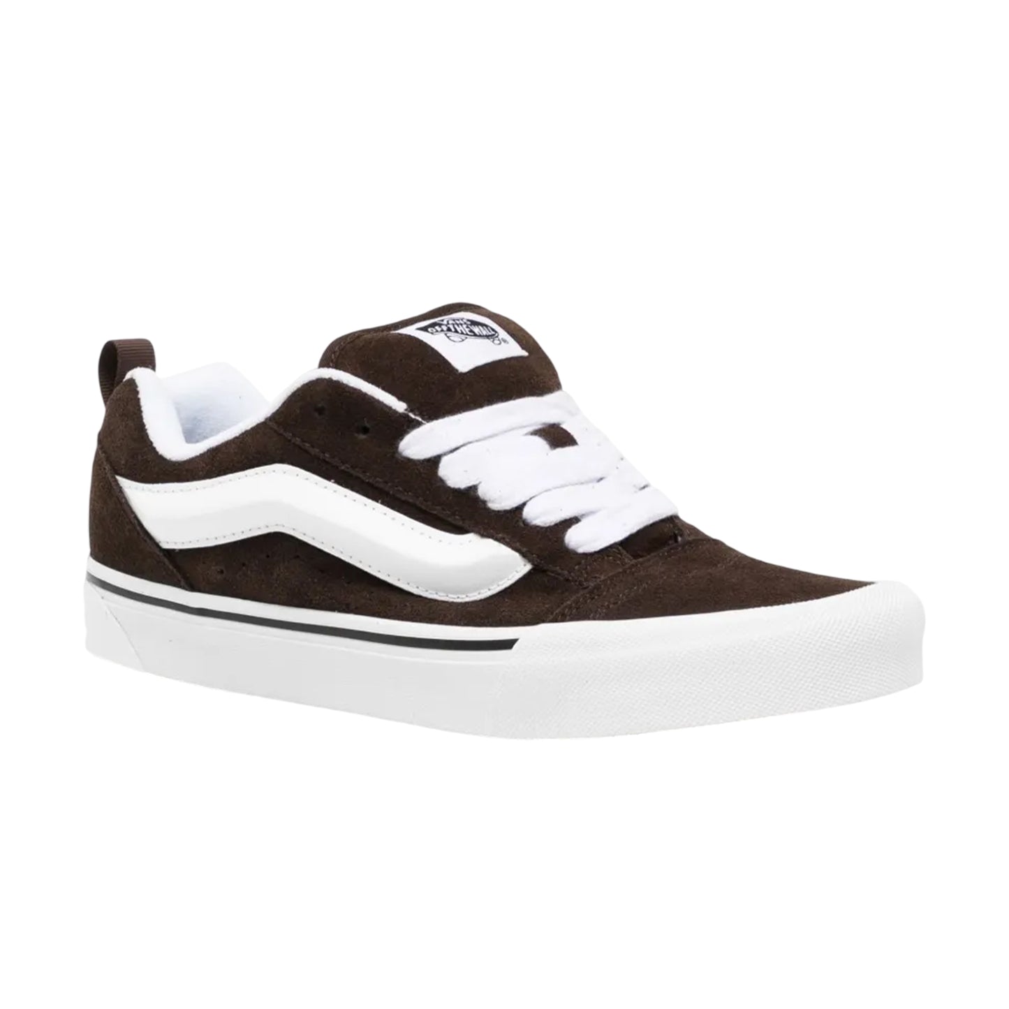 Brown - Lifestyle - Vans Womens-Ladies Knu Skool Suede Trainers